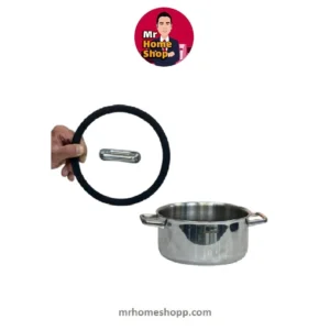 قابلمه استیل کف لیزری 24 سانتی عرشیا